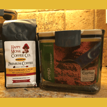 Load image into Gallery viewer, Coffee ProKeeper Storage Container with Scoop &amp; 12oz  Bag of Coffee
